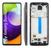 Części serwisowe do telefonów - WYŚWIETLACZ EKRAN LCD DO SAMSUNG A52 4G INCELL RAMKA CZARNA - miniaturka - grafika 1