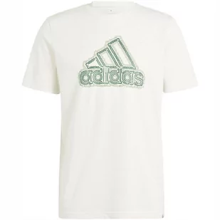 Koszulka męska adidas Growth Badge Graphic kremowa IS2873 XL - Koszulki męskie - miniaturka - grafika 1
