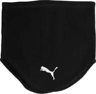 Czapki i chusty sportowe damskie - Puma Komin Puma Individual Winterized czarny 054386 01 - miniaturka - grafika 1