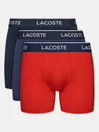 Majtki męskie - Lacoste Komplet 3 par bokserek 6H3420 Kolorowy - miniaturka - grafika 1