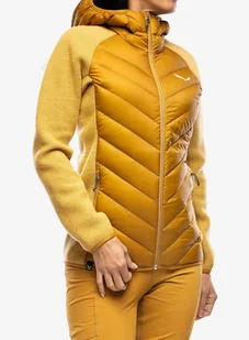 Kurtka hybrydowa damska Salewa Fanes Sarner/RDS Down Hybrid Jacket - golden brown - Kurtki damskie - miniaturka - grafika 1