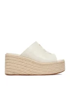 Espadryle damskie - Badura Espadryle EO-AMINA-LT0228-26-801 Biały - miniaturka - grafika 1
