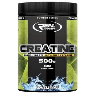 Real Pharm Creatine Monohydrate 500 g Najlepszy Monohydrat Kreatyny - Kreatyna - miniaturka - grafika 1