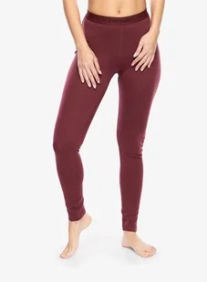 Legginsy termoaktywne damskie Icebreaker 260 Tech Leggings - port - Kalesony - miniaturka - grafika 1