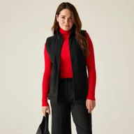 Kurtki i kamizelki sportowe damskie - Regatta Professional Damska kamizelka polarowa Micro Czarny, Rozmiar: 46 - miniaturka - grafika 1