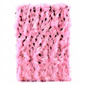 Szkolne artykuły papiernicze - WŁOCHATY PLUSZOWY ZESZYT PAMIĘTNIK WŁOCHACZ NOTES NA PREZENT RÓŻNE KOLORY - miniaturka - grafika 1