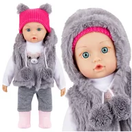 Lalki dla dziewczynek - Kinderplay, Lalka interaktywna bobas, mówiąca, ubranka - miniaturka - grafika 1