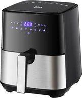 Frytkownice - Frytkownica beztłuszczowa EDM Frytkownica na gorące powietrze EDM 07790 1450 W 5 L Ekran LED - miniaturka - grafika 1