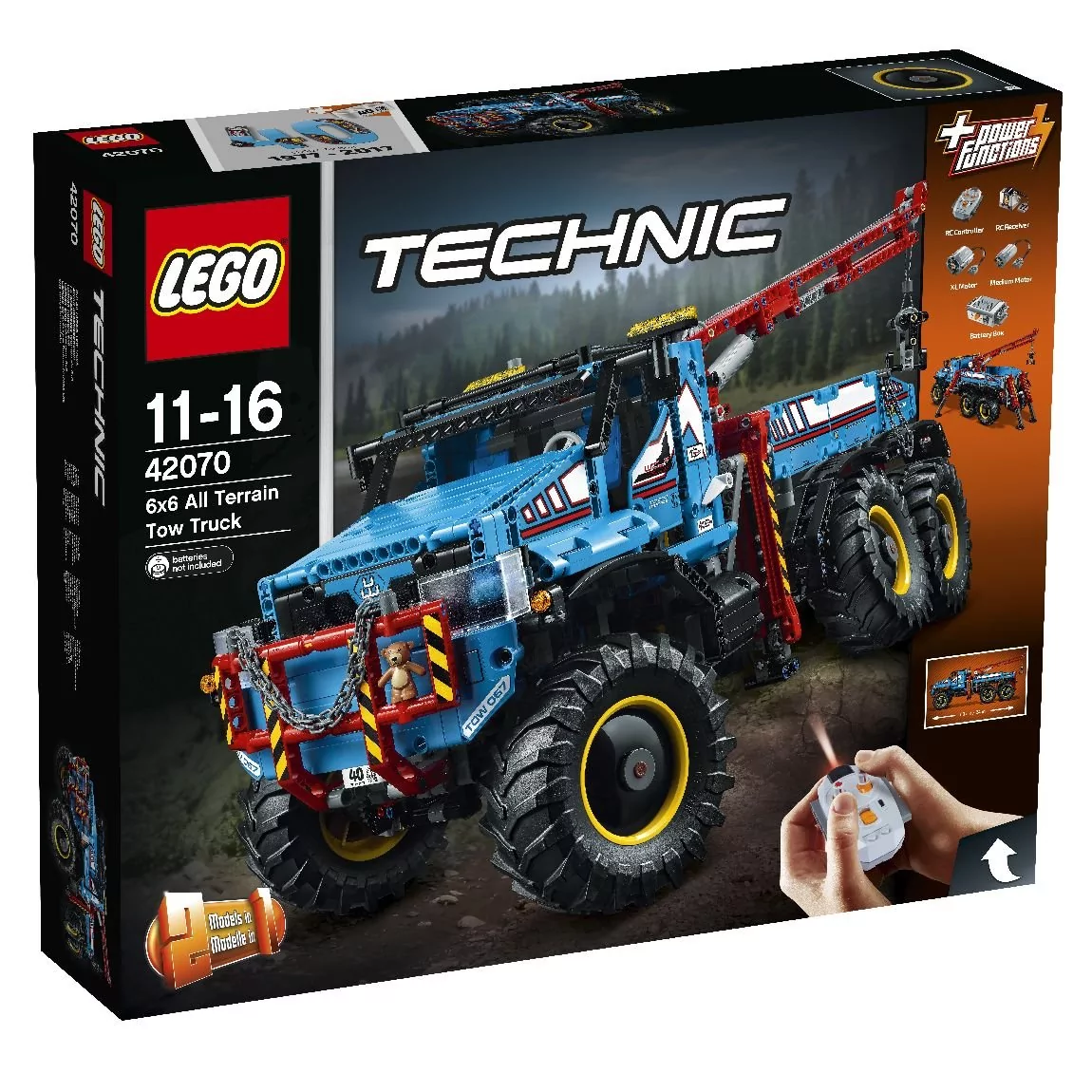 LEGO Technic Terenowy Holownik 6x6 42070 - Ceny i opinie na Skapiec.pl