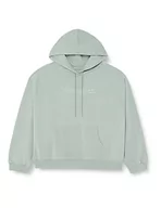 Bluzy damskie - Wrangler Damska bluza z kapturem, Light Matcha, M - miniaturka - grafika 1