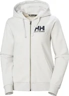 Bluzy damskie - Helly Hansen Helly Hansen damska bluza z kapturem W HH LOGO FULL ZIP HOODIE 34461 823 M - miniaturka - grafika 1