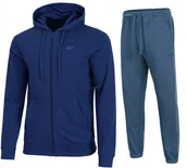 Dresy męskie - 4F MÄSKI DRES BAWEĹNA KOMPLET BLUZA SPODNIE / rozm L - miniaturka - grafika 1