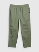 Spodnie męskie - Męskie spodnie casual 4F 4FWSS25TTROM0999 - oliwkowe - miniaturka - grafika 1