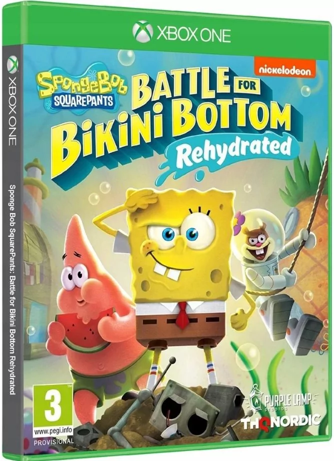 Spongebob SquarePants: Battle for Bikini Bottom  Rehydrated GRA XBOX ONE