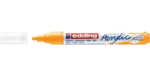Marker akrylowy e-5100 EDDING, 2-3 mm, matowa słoneczna żółć - Markery permanentne - miniaturka - grafika 1