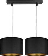 Lampy sufitowe - Lampa wisząca Orno KYLO 2P E27, lampa wisząca, max. 2x60W, czarna, listwa - miniaturka - grafika 1