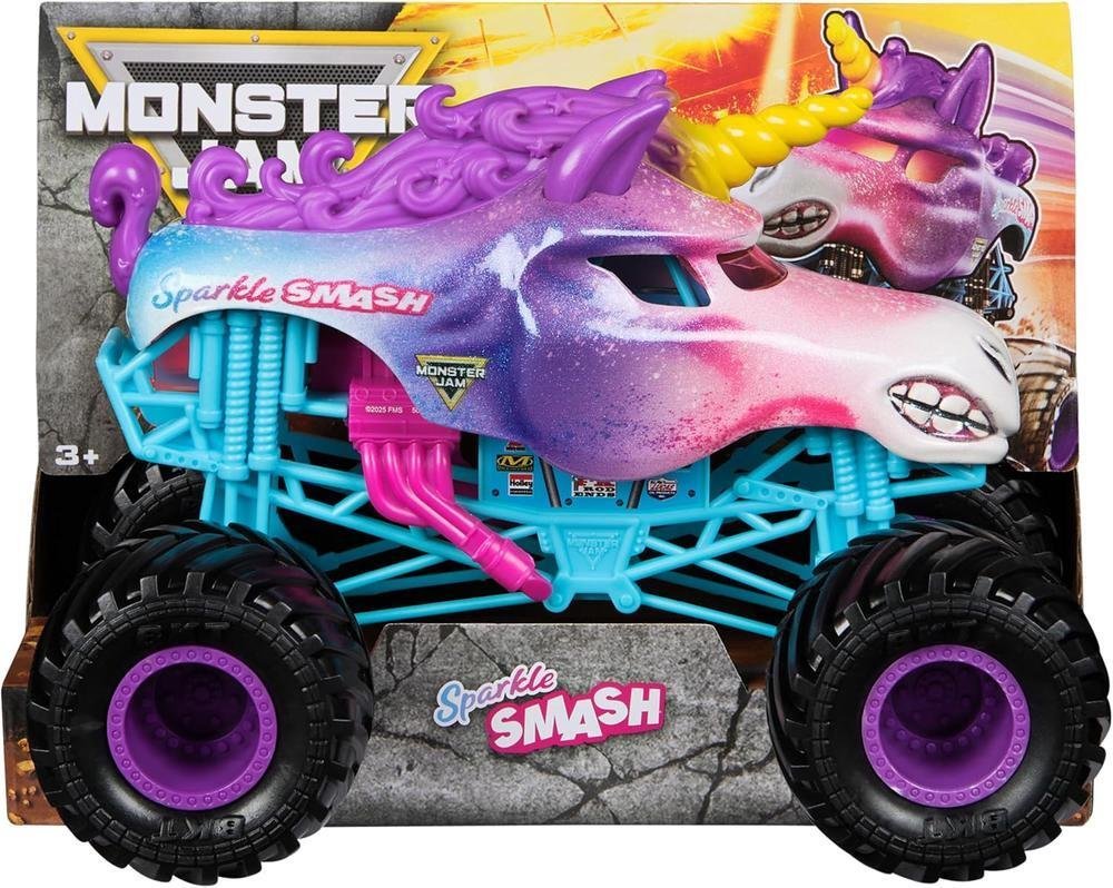 Monster Jam 1:24 Die Cast - Sparkle Smash