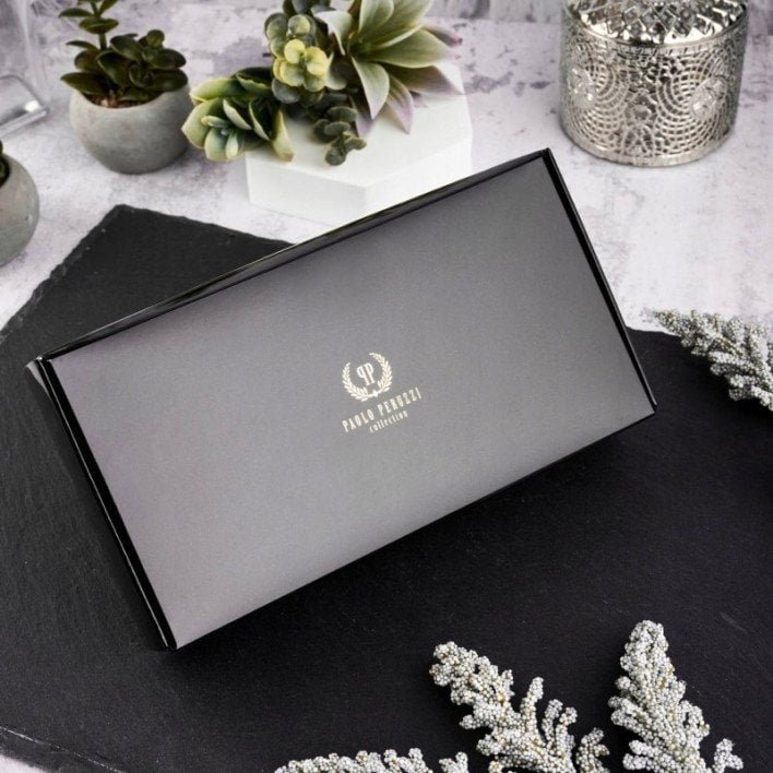 Paolo Peruzzi Zestaw prezentowy portfel damski skórzany vintage i brelok do kluczy pomarańczowy ZUP-104-OR