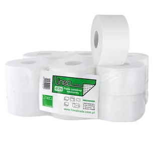Papier toaletowy Jumbo w roli Linea Trade 4125 - Ręczniki papierowe - miniaturka - grafika 1