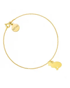 Złota bransoletka z kotem - Bransoletki - miniaturka - grafika 1