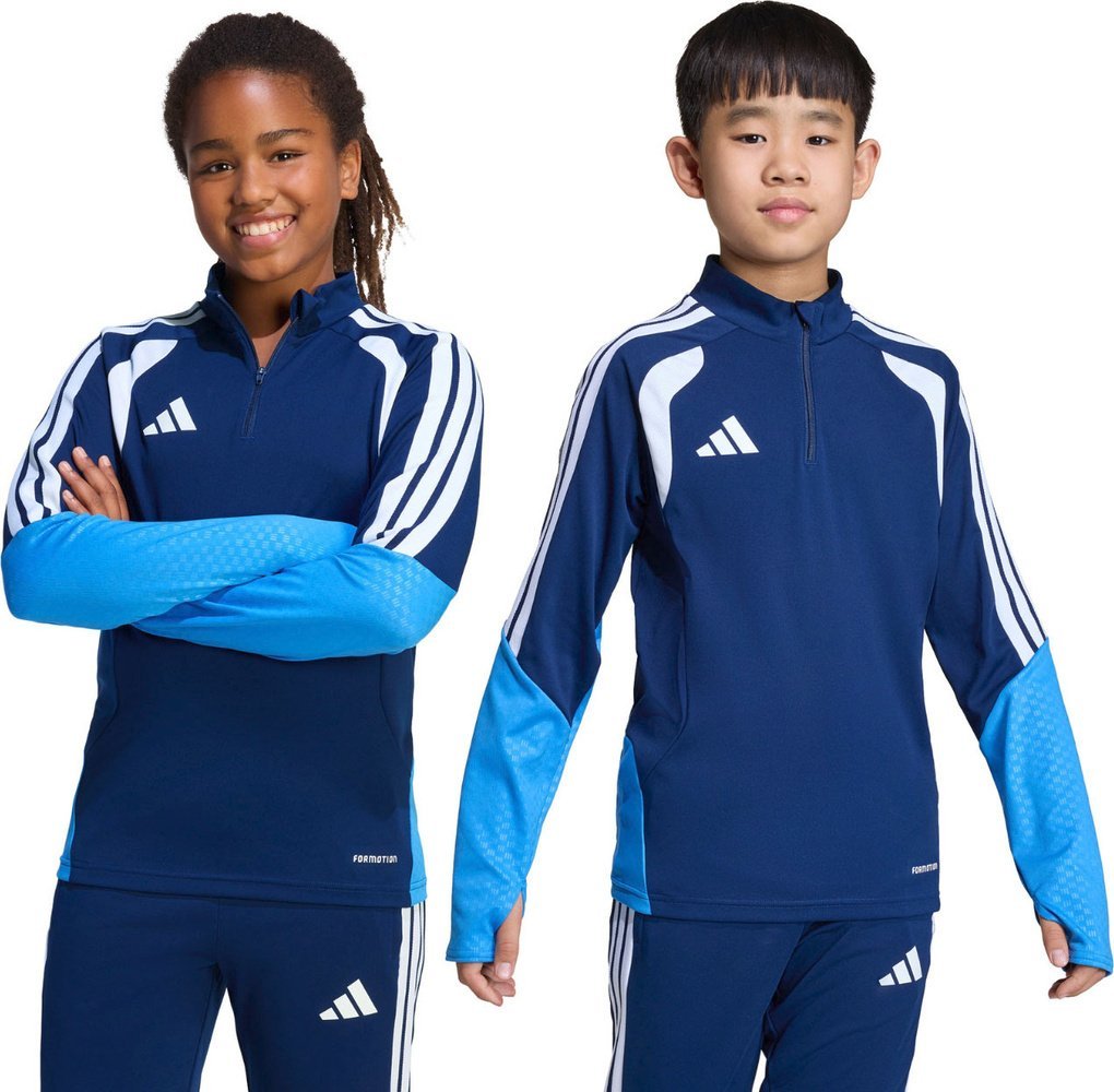 Bluza dla dzieci adidas Tiro 26 Competition Training Top niebieska JN2286 152cm