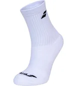 Skarpetki dla dzieci - Skarpetki Babolat  3 Pairs Pack Junior White  EUR 31-34 - miniaturka - grafika 1