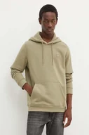 Bluzy męskie - Dickies bluza męska kolor zielony z kapturem gładka - miniaturka - grafika 1