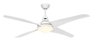 Wentylator sufitowy z oświetleniem i pilotem Mirage 142 cm Biały / White - Wentylatory sufitowe - miniaturka - grafika 1