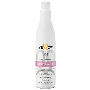 Alfaparf Yellow Liss Odżywka wygładzająca i zapobiegająca puszeniu włosów 500ml - Odżywki do włosów - miniaturka - grafika 1