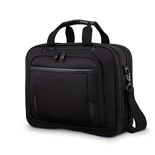 Samsonite PRO Travel Business Cases, Czarny, Jeden rozmiar, Aktówka Pro z podwójną komorą