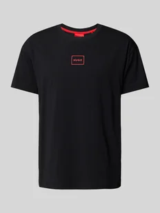 T-shirt z nadrukiem z logo model ‘Laze’ - Koszulki męskie - miniaturka - grafika 1