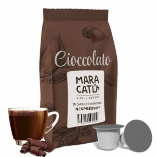 20 Nespresso Kompatybilne Maracatú Czekoladowe Kapsułki - Kawa w kapsułkach i saszetkach - miniaturka - grafika 1