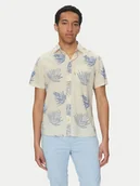 Koszule męskie - Blend Koszula 20718216 Beżowy Regular Fit - miniaturka - grafika 1