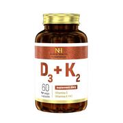 Suplementy naturalne - Noble Health Witamina D3+K2 - miniaturka - grafika 1