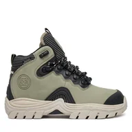 Sneakersy męskie - Sneakersy DC Navigator ADYB100021-ARO Szary - miniaturka - grafika 1