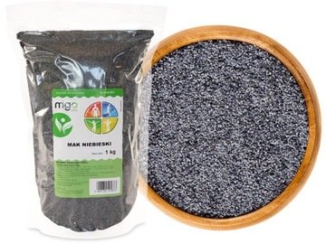 Mak Niebieski czysty, 1 Kg MIGOgroup