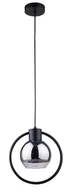 Lampy sufitowe - Sigma Linda lampa wisząca 1-punktowa czarna 31893 31893 - miniaturka - grafika 1