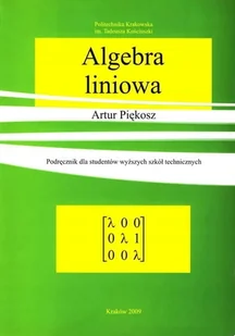 Algebra liniowa - Matematyka - miniaturka - grafika 1