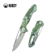 Noże - Nóż składany Kubey Dugu Camo G10, Beadblasted 14C28N (KU210H) - miniaturka - grafika 1