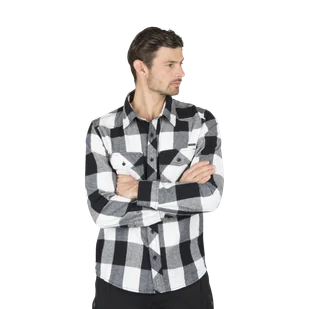 Koszula Brandit Check Złamany Biały/CzarnyL - Koszule męskie Koszula Brandit Check Złamany Biały/CzarnyL - Koszule męskie - miniaturka - grafika 1