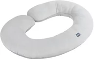 Poduszki do karmienia - Duża poduszka ciążowa w kształcie litery C, 140x85 cm,  gray - miniaturka - grafika 1