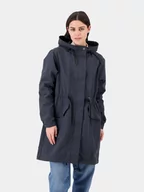 Kurtki damskie - Didriksons Parka Helen 504644 Granatowy Regular Fit - miniaturka - grafika 1