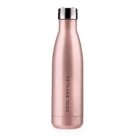 Shakery i bidony sportowe - Cool Bottles Butelka termiczna 500 ml Metallic Rose/Cool Bottles - miniaturka - grafika 1