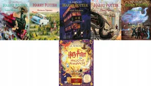 Harry Potter Magiczny almanach - Kolorowanki, wyklejanki - miniaturka - grafika 1