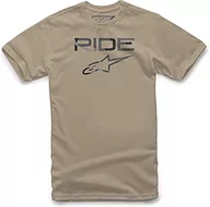 Koszulki męskie - Koszulka męska Alpinestars Angle Combo, piaskowy, S - miniaturka - grafika 1