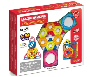 Magformers Challenger 30el - Zestawy szkolne - miniaturka - grafika 1