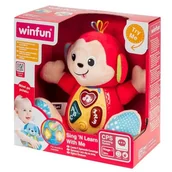 Zabawki interaktywne dla dzieci - Przytulaczek Małpka 1/12 - miniaturka - grafika 1