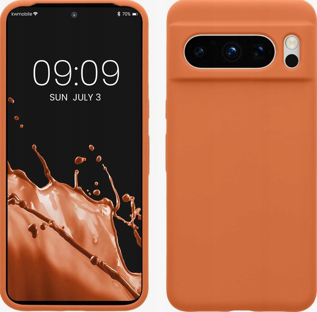 ETUI SILIKONOWE ANTYPOŚLIZGOWE CIEPŁA MORELA OBUDOWA ETUI NA TELEFON