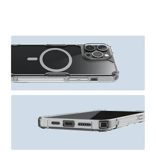 Nillkin Nature Pro Magnetic Case etui iPhone 14 Pro Max magnetyczny pokrowiec MagSafe niebieski - Etui i futerały do telefonów - miniaturka - grafika 20