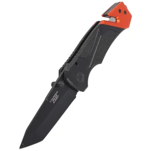 Nóż ratowniczy Herbertz Solingen Black / Red Aluminium, Epoxy Coated (203911) - Noże - miniaturka - grafika 5